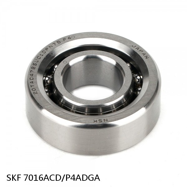 7016ACD/P4ADGA SKF Super Precision,Super Precision Bearings,Super Precision Angular Contact,7000 Series,25 Degree Contact Angle