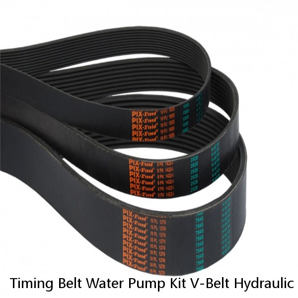 Timing Belt Water Pump Kit V-Belt Hydraulic Tensioner for Hyundai Kia 2.5L 2.7L 