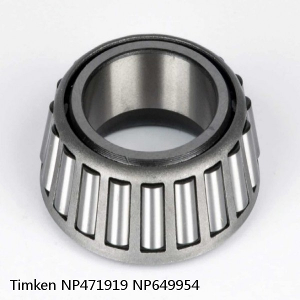 NP471919 NP649954 Timken Tapered Roller Bearing #1 small image