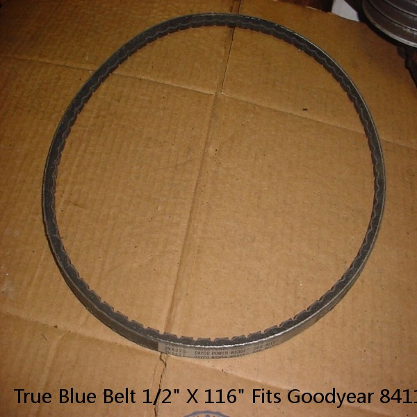 True Blue Belt 1/2" X 116" Fits Goodyear 841160 Lawn Mower L4116 Gates 68116