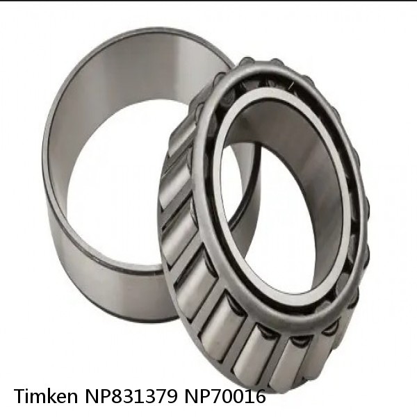 NP831379 NP70016 Timken Tapered Roller Bearing #1 image