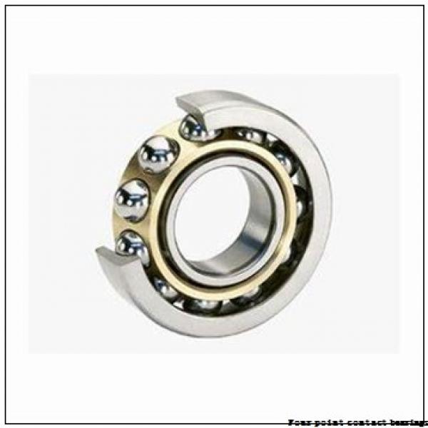 65 mm x 140 mm x 33 mm  FAG QJ313-MPA Four-Point Contact Bearings #1 image